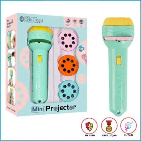 Đèn pin chiếu hình full bộ 80 hình cho bé thoả thích khám phá
