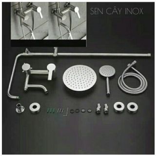 Bộ sen cây INOX 304 (mẫu đôi)