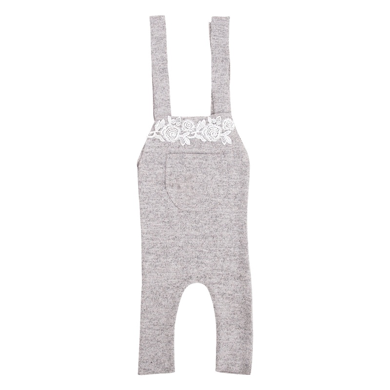 Bộ Áo Liền Thân Kèm Quần Yếm Thời Trang Xinh Xắn Cho Bé Sơ Sinh Chụp Ảnh