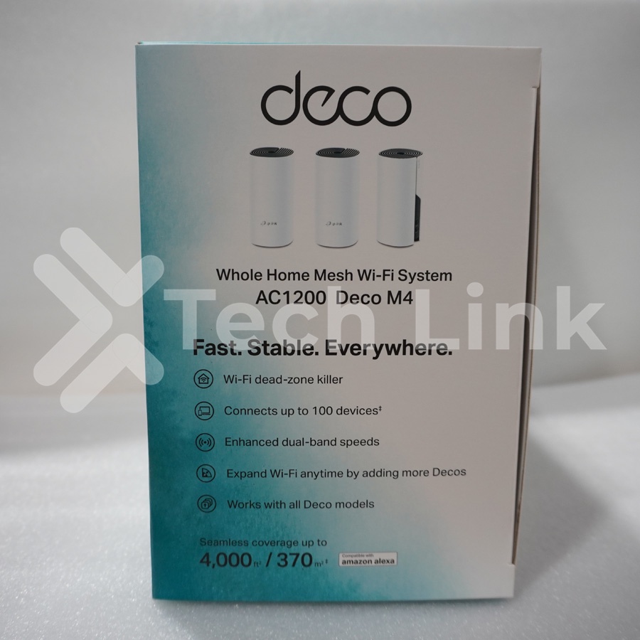 [Hỏa tốc] Hệ Thống Wi-Fi Mesh TP-Link Deco M4 Dành Cho Gia Đình Chuẩn AC1200