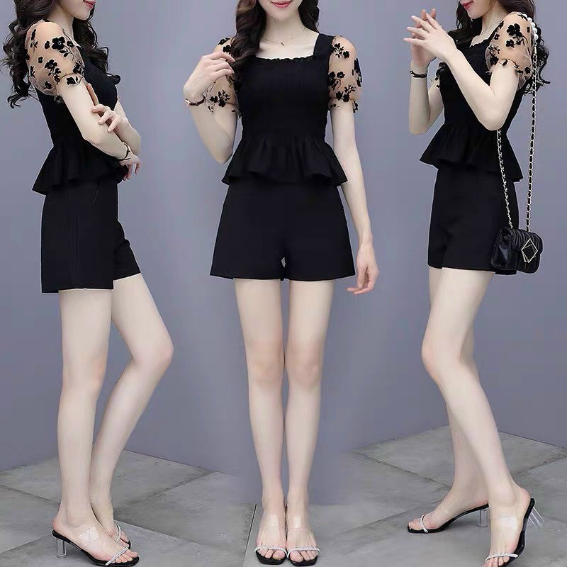 SET BỘ TRANG PHỤC KIỂU NỮ PHONG CÁCH HÀN TÔN DÁNG CHO CÁC CHỊ EM CÓ SIZE LỚN XXL