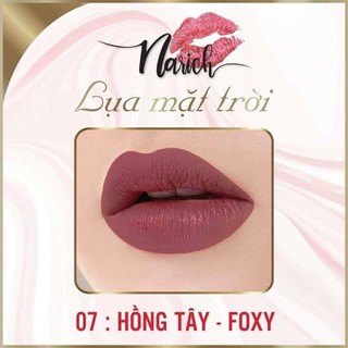 SON LỤA MẶT TRỜI NARICH LÍPTICK madein KOREA