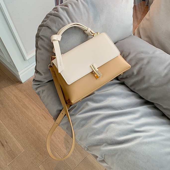 Túi Xách Nữ💖FREESHIP💖Túi Đeo Chéo Chính Hãng MICOCAH Kiểu Dáng Công Sở Phối 2 Màu Cực Xinh MC61-HSE443 | BigBuy360 - bigbuy360.vn