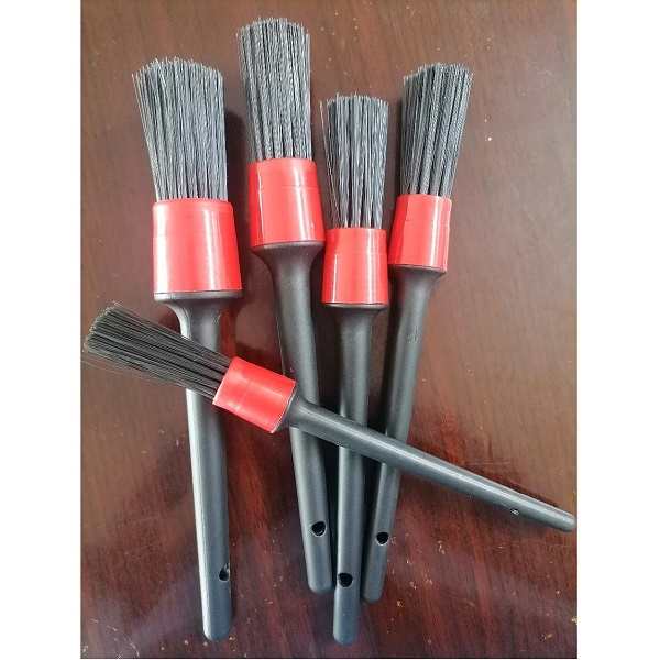 Bộ 5 Chổi Cọ Vệ Sinh Xe Ô Tô Đa Năng - Cọ Rửa Khoang Máy, Mân Xe, Nội Thất