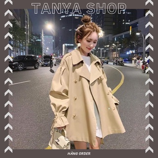 [SIÊU RẺ] ÁO TRENCH COAT KAKI - MÃ RE268