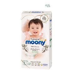 (HCM) TÃ DÁN/QUẦN MOONY NATURAL đủ size NB63/S58/M46/L38/M46/L36/XL32