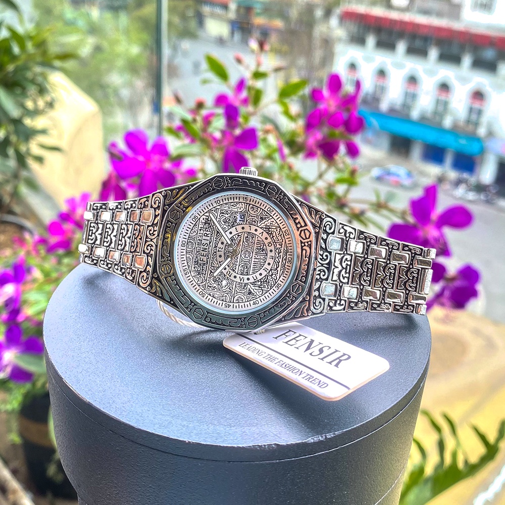 Đồng hồ nam chính hãng đẹp thời trang đơn cá tính dây thép cao cấp chống nước Rozida'1 DH18 | BigBuy360 - bigbuy360.vn