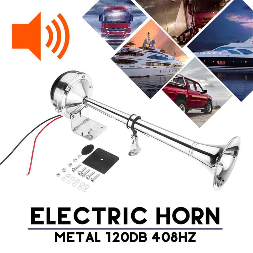 Còi điện tử 120db cho xe hơi / xe tải / tàu thuyền / xe bus / van 12v 408hz