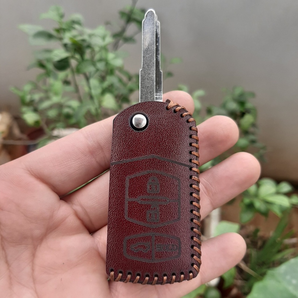 Bao da chìa khóa MAZDA RX-8 CX3 CX5 MAZDA 2 MAZDA 6 MAZDA 5 MAZDA 3 khóa như hình