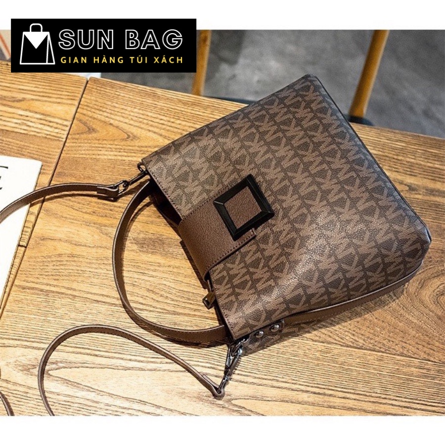 Túi Tote công sở nữ đeo chéo, túi đi chơi, đi học, da cao cấp size 25cm SB192
