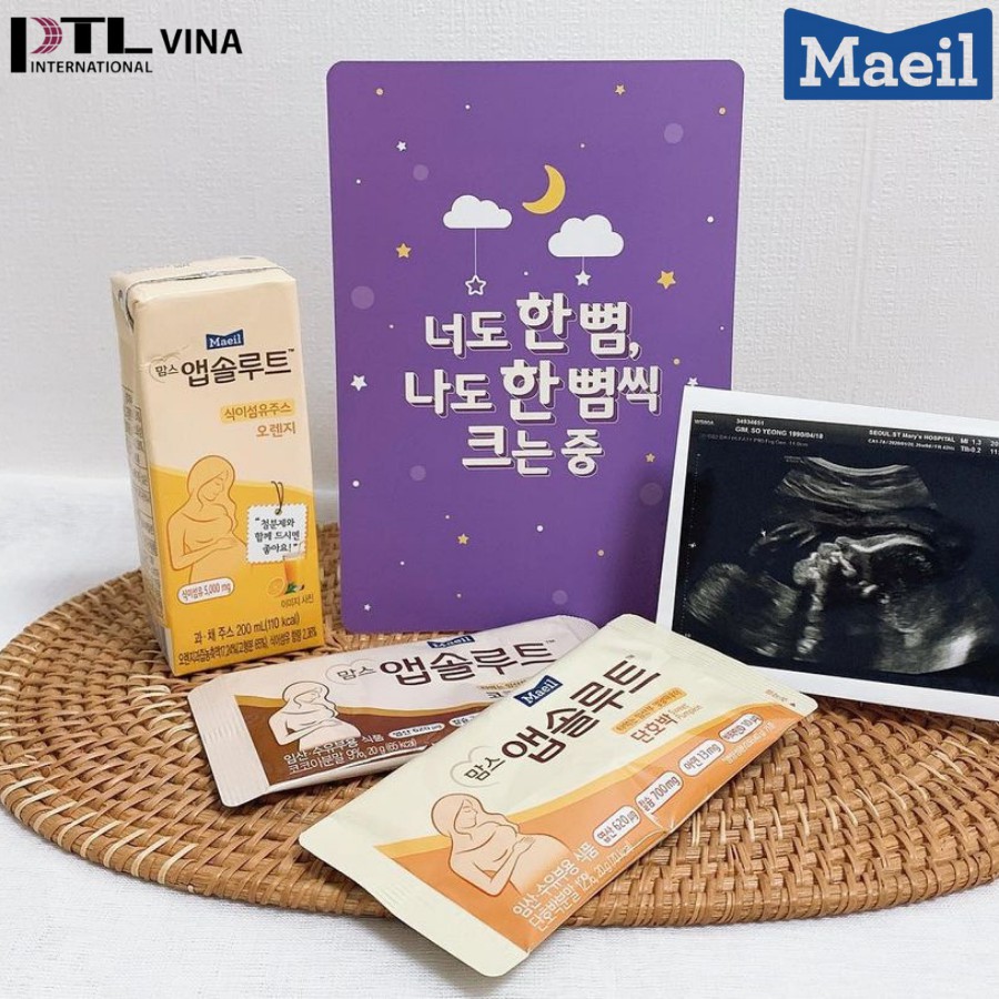(MAEIL CHÍNH HÃNG) Sữa Bầu Mom’s Absolute Hàn Quốc Maeil (10 Gói x 20gr)