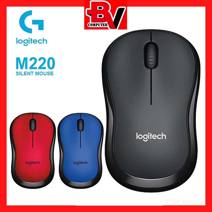 [Mã SKAMLTSM9 giảm 10% đơn 99K] Chuột máy tính không dây Logitech M220 Nhập Khẩu Bảo hành 12 Tháng ạ