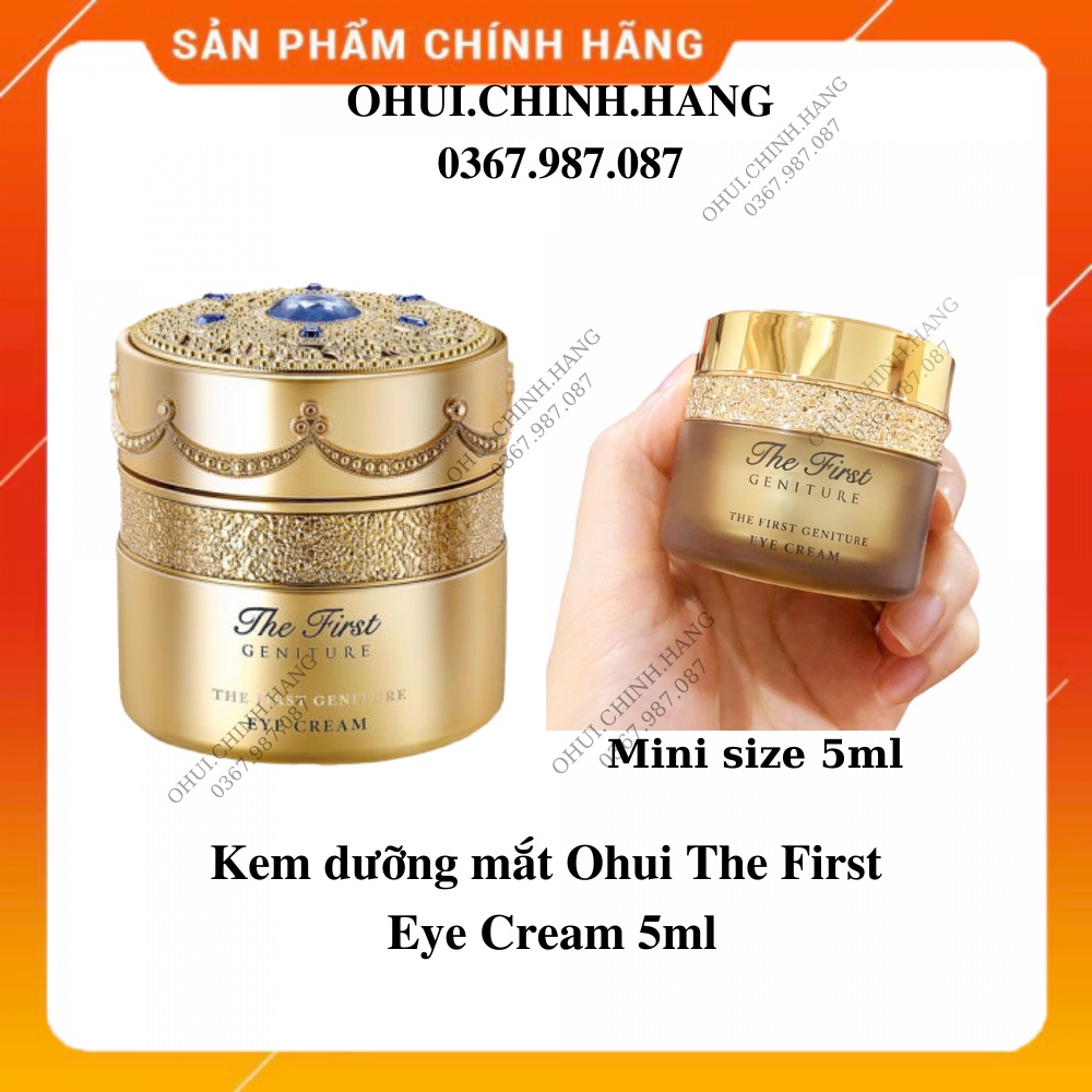 Kem dưỡng mắt Ohui The First mini 5ml_date mới nhất_𝑬𝑩𝑰𝑺𝑼 𝑪𝑶𝑺𝑴𝑬𝑻𝑰𝑪
