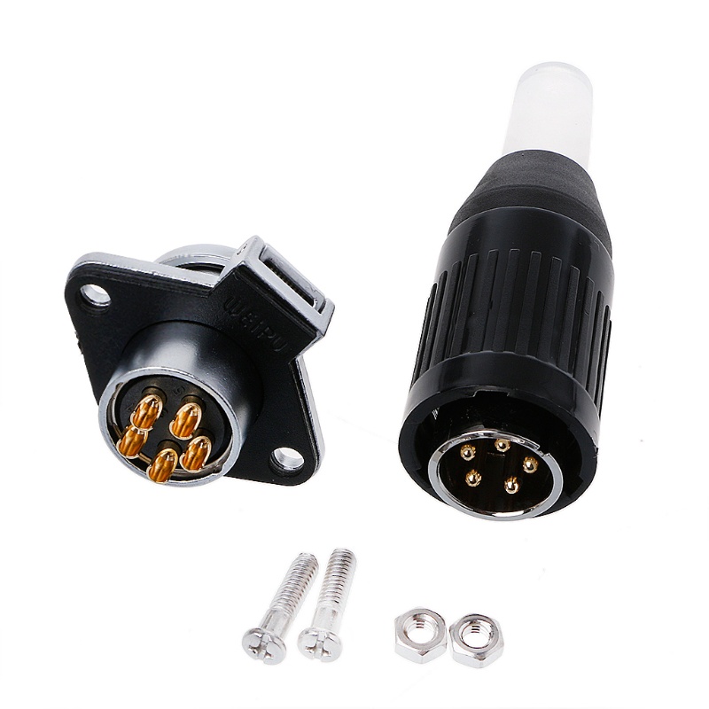 1 Bộ Phích Cắm Kết Nối 30A Chống Nước WP20 Series 2-12P