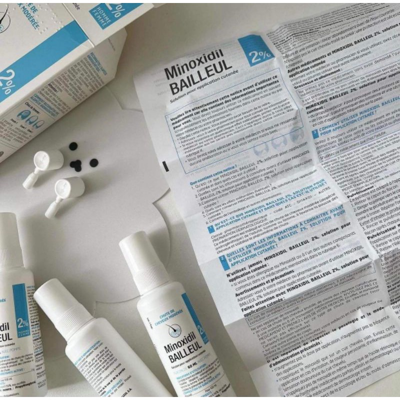 Xịt Mọc Tóc Giảm Rụng Tóc Minoxidil Bailleul