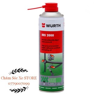 Mỡ Bò Nước Bôi Trơn Chịu Nhiệt WURTH HHS 2000 500ml 0893106