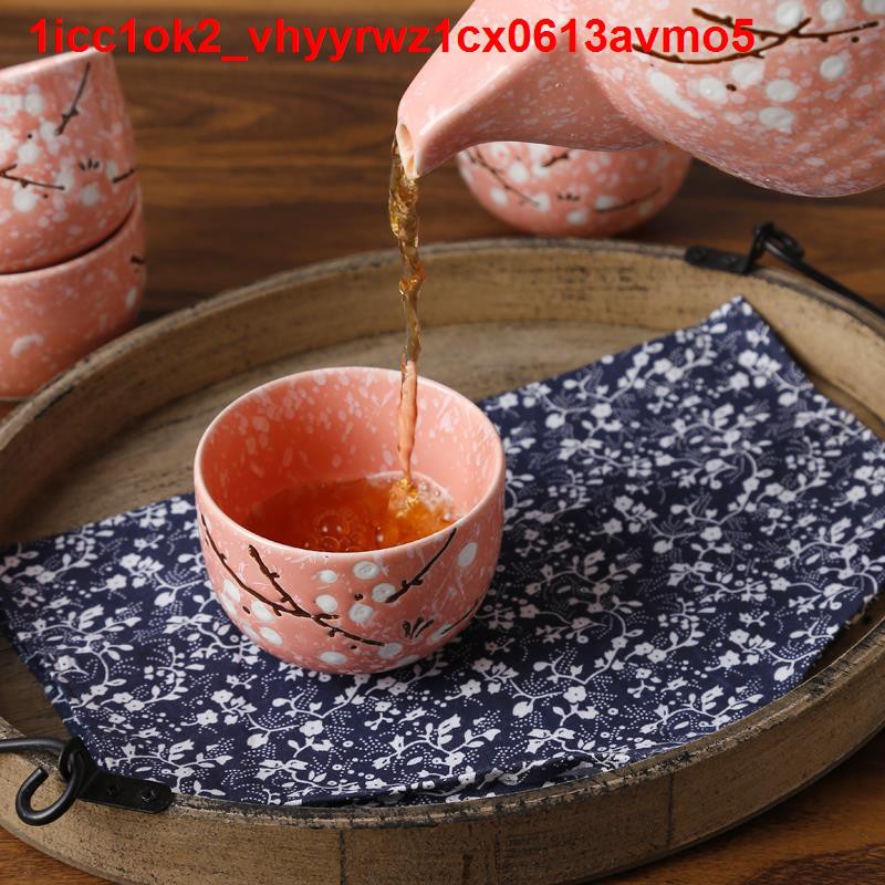 ◎┇Bộ ấm trà Nhật Bản gốm sứ Jinzhongtai tráng men cổ điển vẽ tay Kung Fu pha