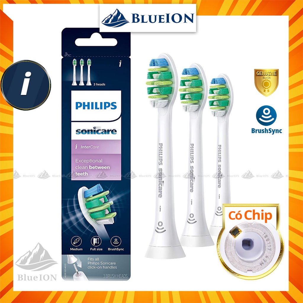 [Hàng Mỹ] Đầu bàn chải điện Philips Sonicare i Intercare