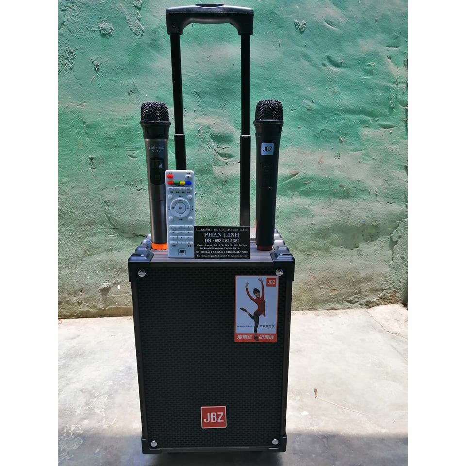 Loa karaoke JBZ NE-108  tặng kèm micro không dây
