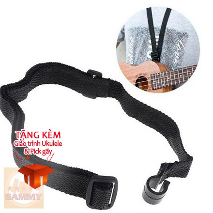 Dây đeo Ukulele Móc thùng đàn - không cần khoan đục lỗ - móc chữ J