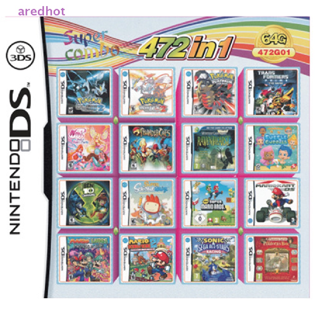 Thẻ Game Redhot Cho Nintendos DS 3DS 2DS Mới