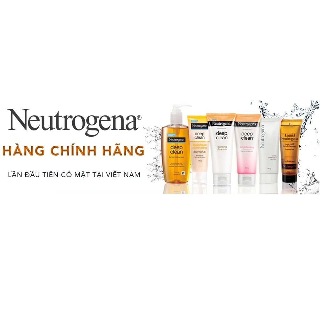 Sữa Rửa Mặt Neutrogena Làm Sạch Sâu Và Kiểm Soát Nhờn Neutrogena Deep Clean Foaming Cleanser 50g