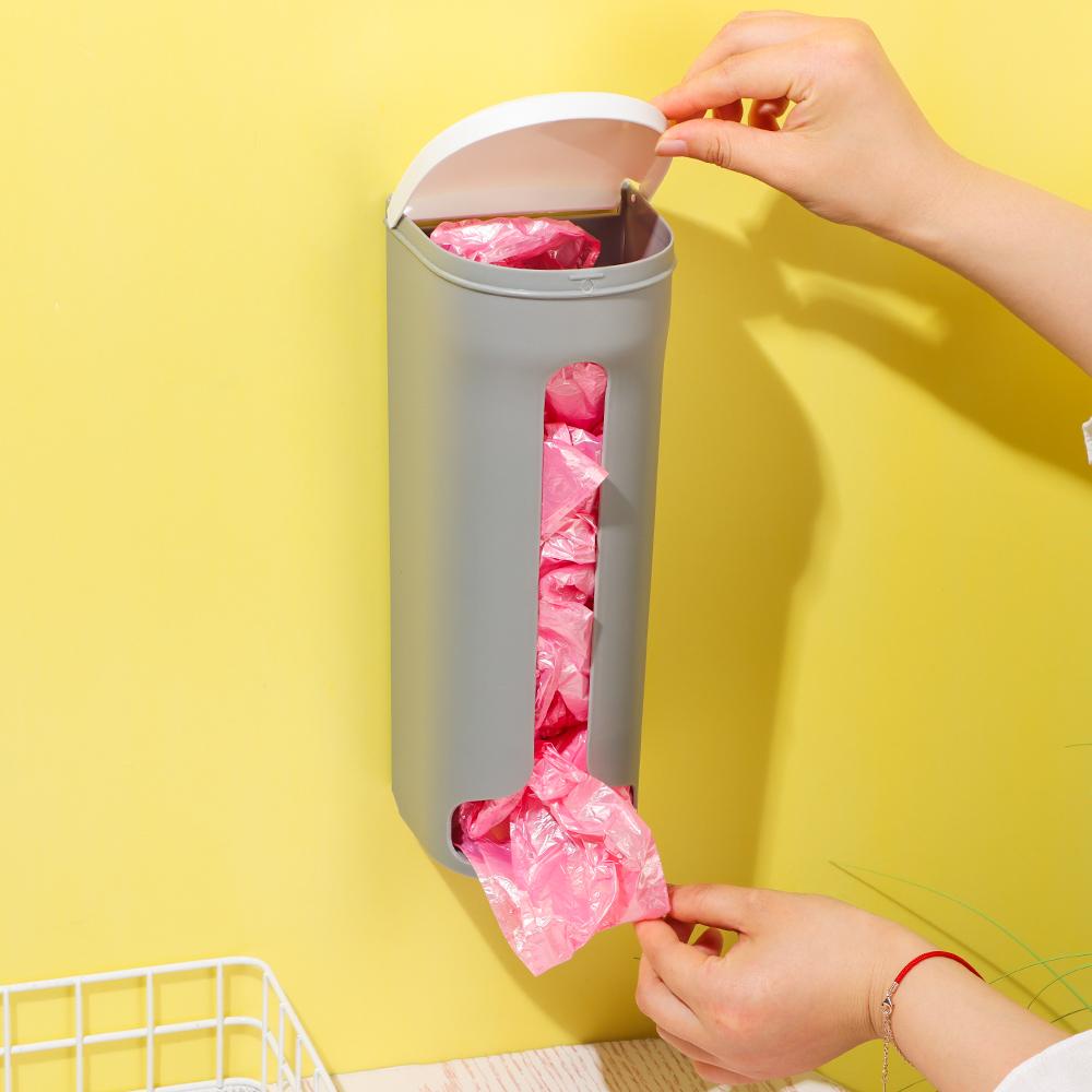 Giá Đỡ Túi Rác Gắn Cửa Tủ Bếp Tiện Lợi