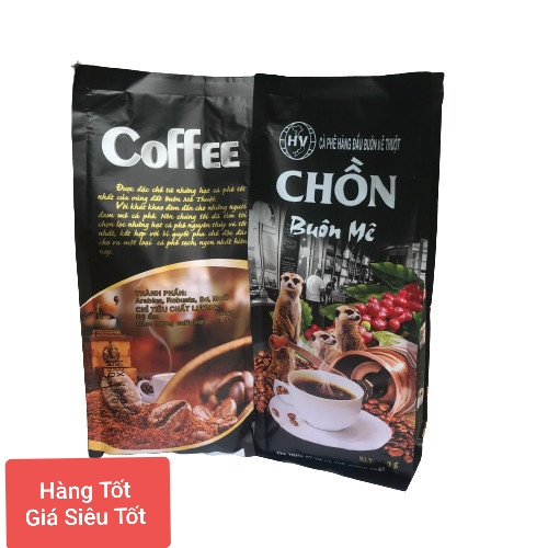 Combo 2 gói - 1kg- Cà phê Chồn Buôn Mê gói 500g