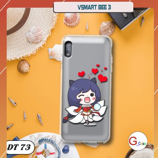 Ốp lưng dẻo trong in hình cho vsmart bee 3