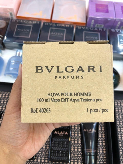 Nước Hoa Nam TESTER Bvlgari Aqva Pour Homme 100ml