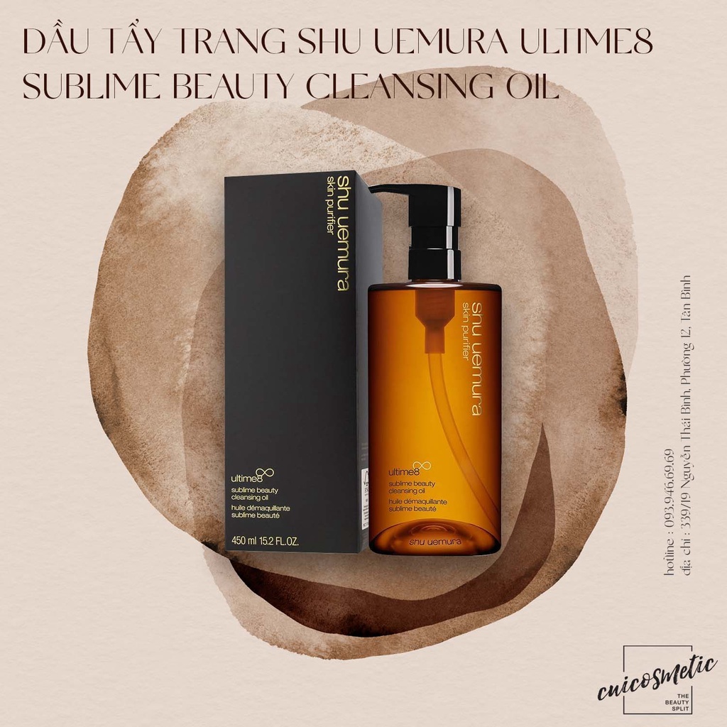 Dầu tẩy trang Shu Uemura Ultime8 Sublime Beauty Cleansing Oil