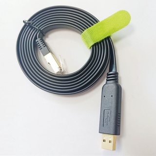 Cáp lập trình Console USB to RJ45 dài 1.8M Winet, kết nối từ má tính, laptop sang thiết bị mạng để cài đặt