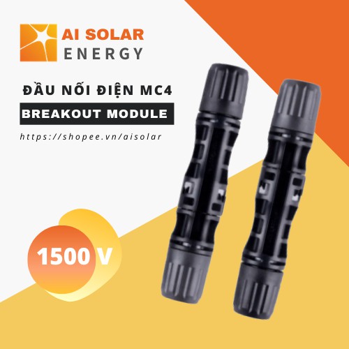 Combo 10 cặp mc4 1500V AISOLAR