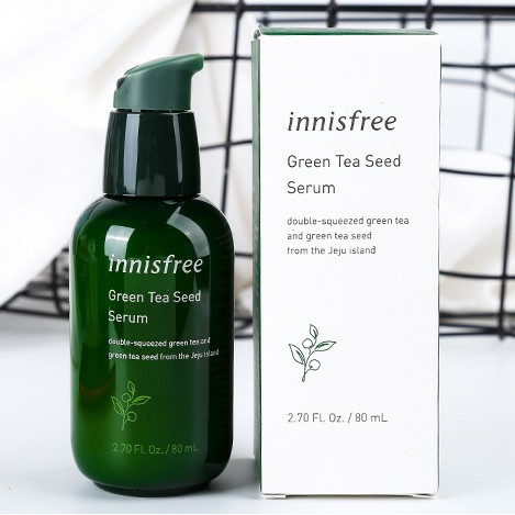 Tinh chất dưỡng ẩm Innisfree- chiết xuất từ trà xanh Innisfree Green tea seed serum 80ml|MẤU MỚI|.