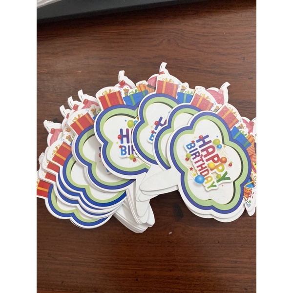 50 Thẻ Cắm Giấy Công Chúa Elsa, Hoạt Hình Trang Trí Bánh Kem, Bánh Sinh Nhật