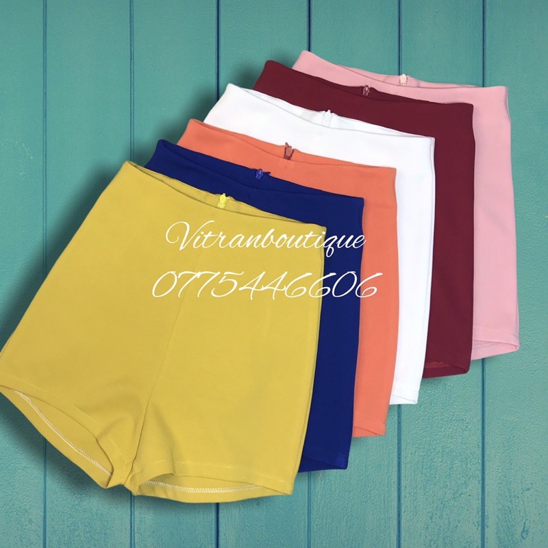 QUẦN SHORT LƯNG CAO NHIỀU MÀU, short mùa hè, short dance, short diễn, pole, twerk | BigBuy360 - bigbuy360.vn