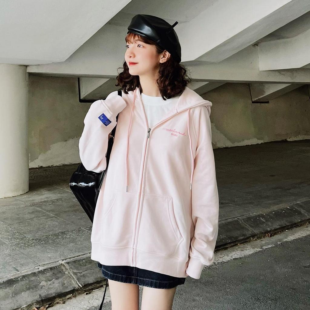 Áo Hoodie Zip NOCTURNAL Signature Basic Nỉ Chân Cua Cotton 100% Unisex Local Brand | BigBuy360 - bigbuy360.vn