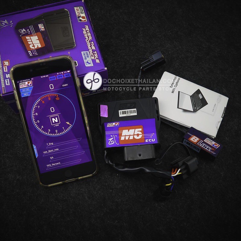 ECU MỞ TUA M5 UMA RACING EXCITER150/WINNER/SONIC ₫4.350.000