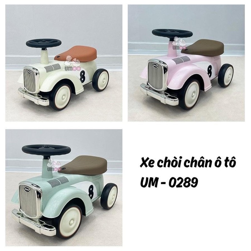 Xe ô tô chòi chân cao cấp Umoo - Seed Baby