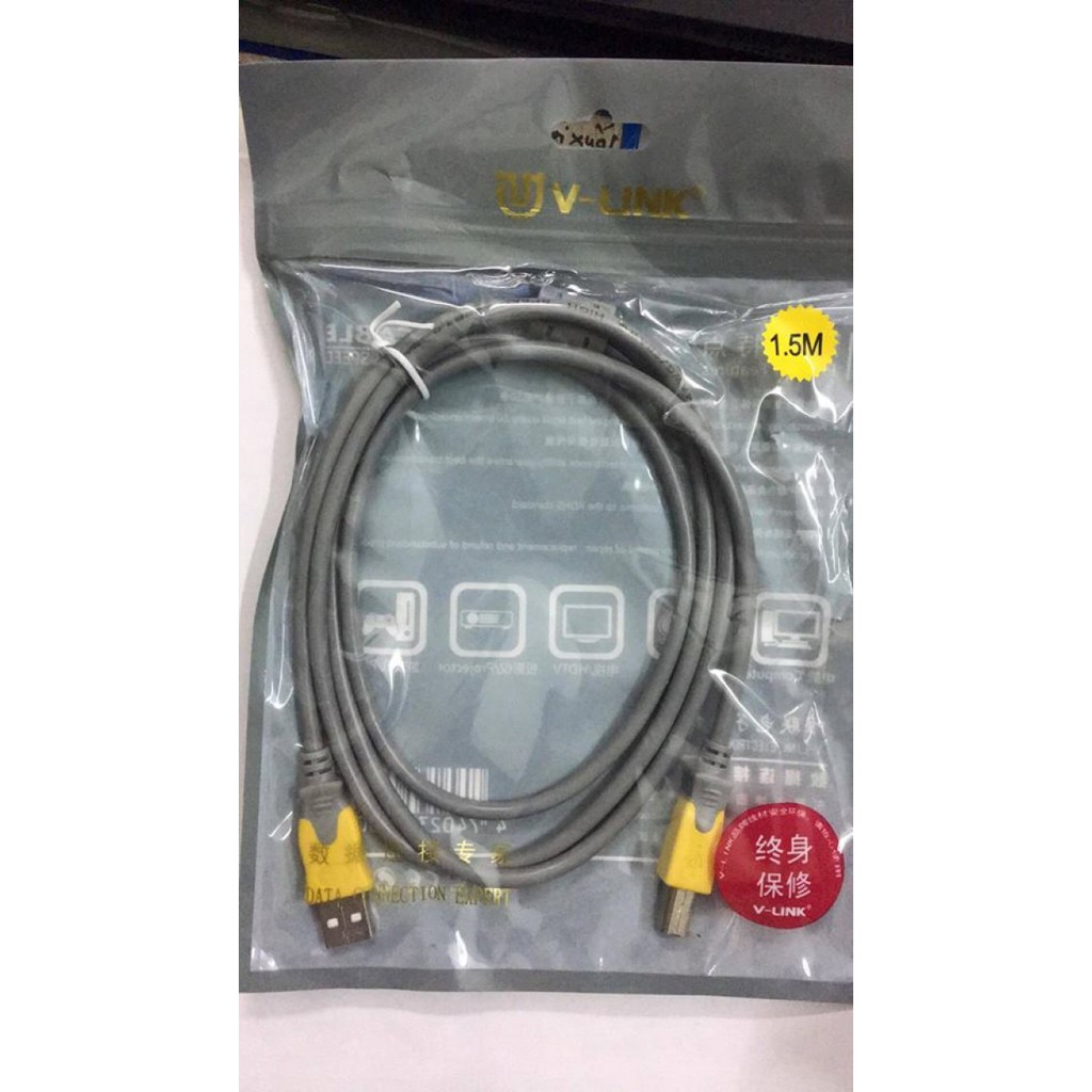 Dây Cáp U-Vlink USB Chính Hãng Kết Nối Máy In 1.5m 3m 5m 10m 15m 20m 25m 30m Hàng Cao Cấp