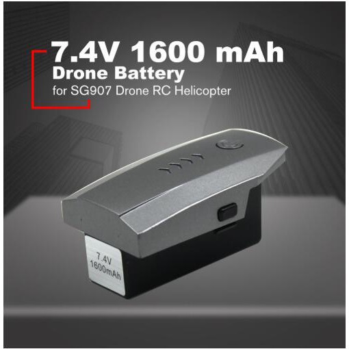 Pin máy bay flycam SG907 và SG907 Pro - 7.4V, 1600mAh
