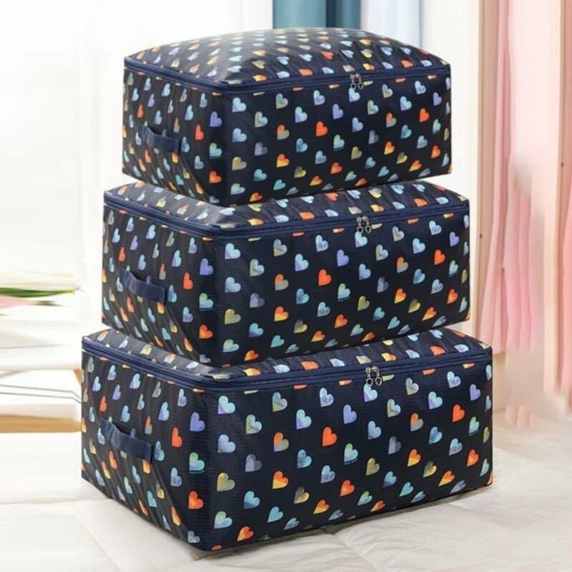 Set 3 túi đựng quần áo chăn màn