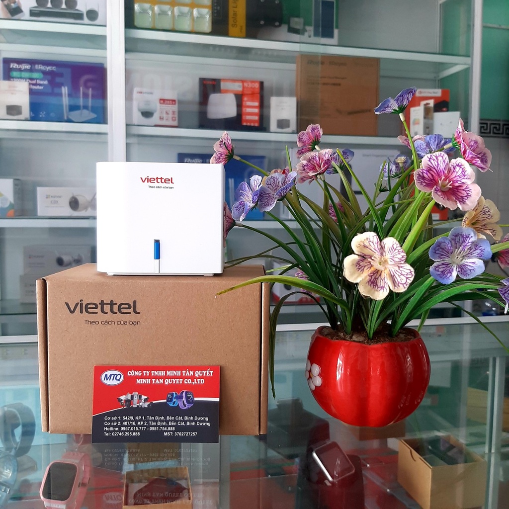 Bộ Phát Wifi Mesh Viettel - ZTE H196A Hai Băng tần 2.4Ghz và 5Ghz - Hàng chính hãng bảo hành 12 tháng