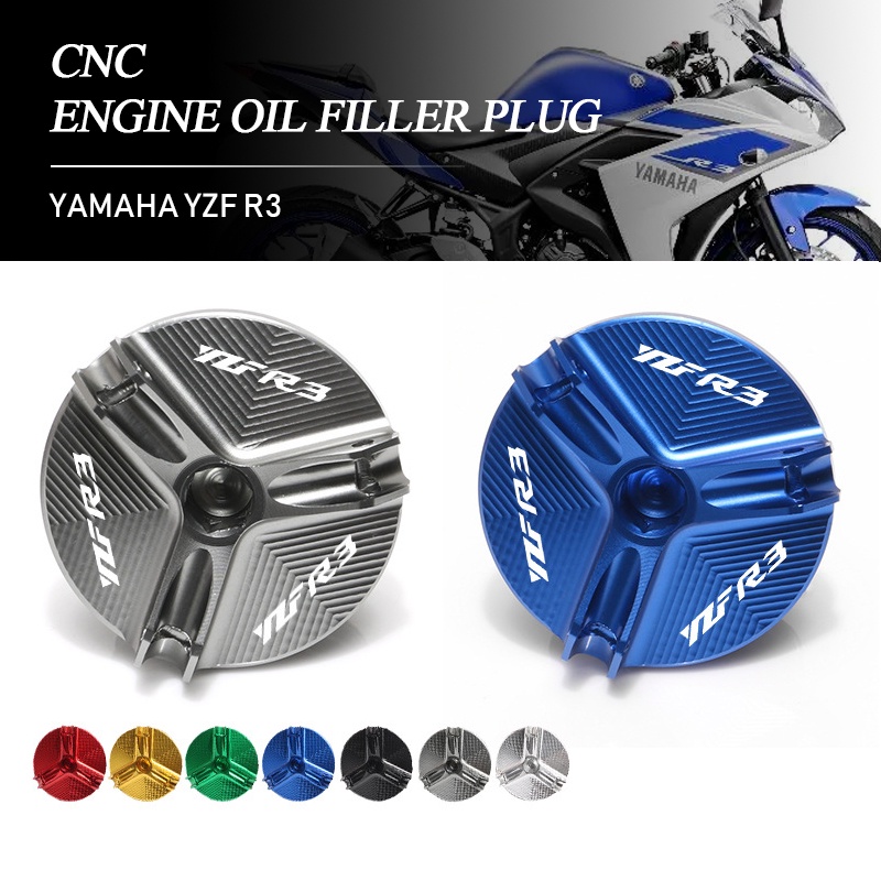 Nắp Đậy Bình Nhiên Liệu Cho Xe Mô Tô YAMAHA YZF R3 15-19
