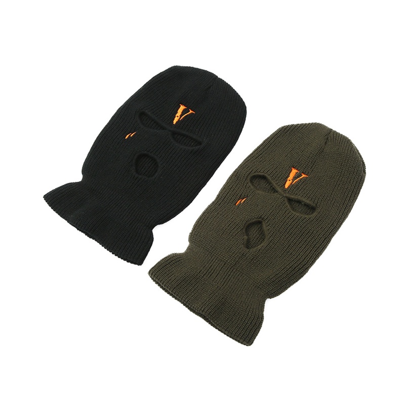 Mũ Balaclava Thêu Mặt Sáng Tạo Chống Gió Cho Các Hoạt Động Ngoài Trời