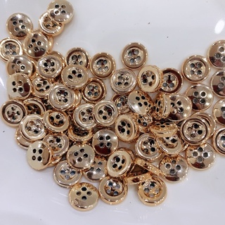 50 nút ( cúc) sơ mi màu Gold