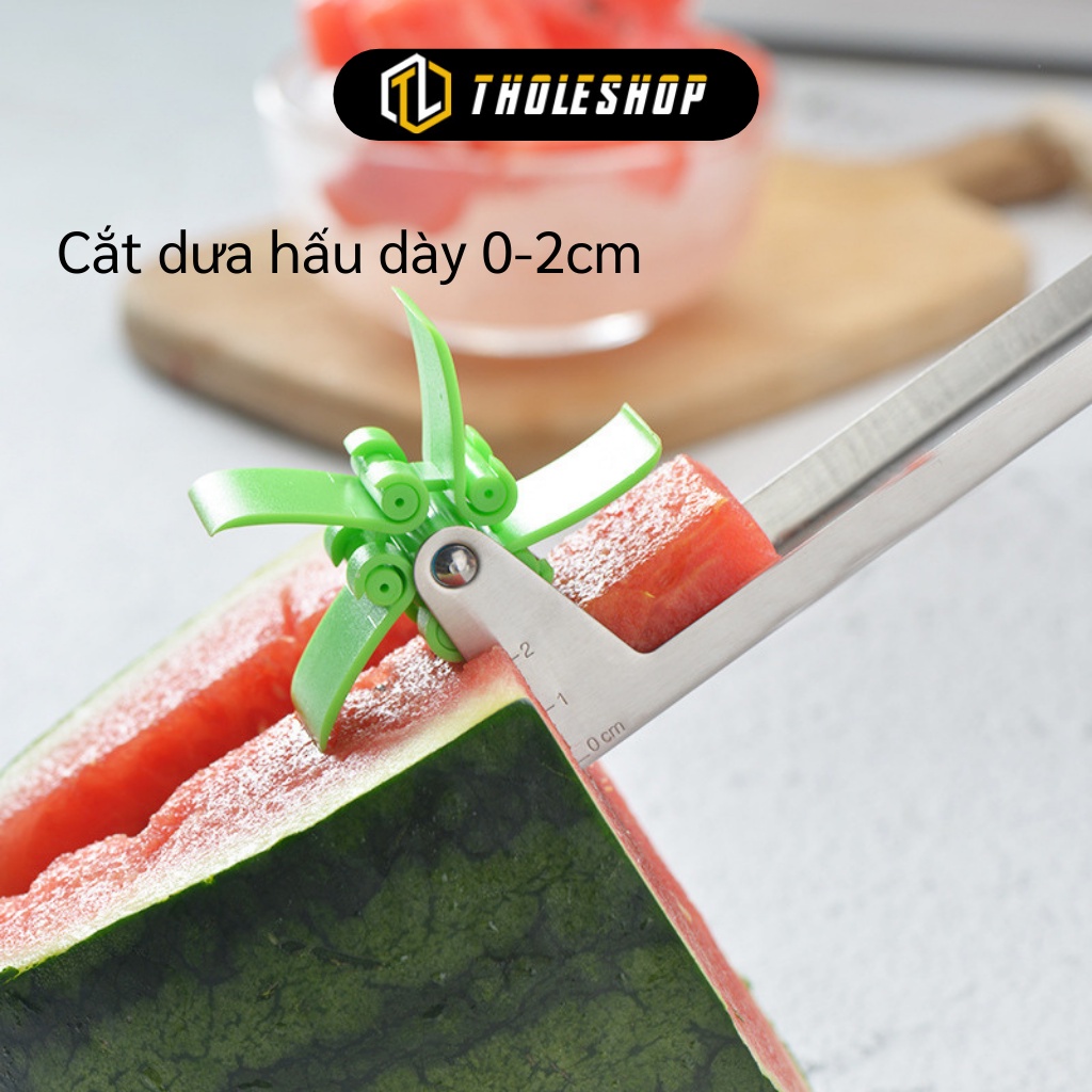 Dụng Cụ Cắt Dưa Hấu - Dạo Cắt Tạo Hình Dưa Hấu, Dưa Lưới Làm Salad Tiện Dụng 7258