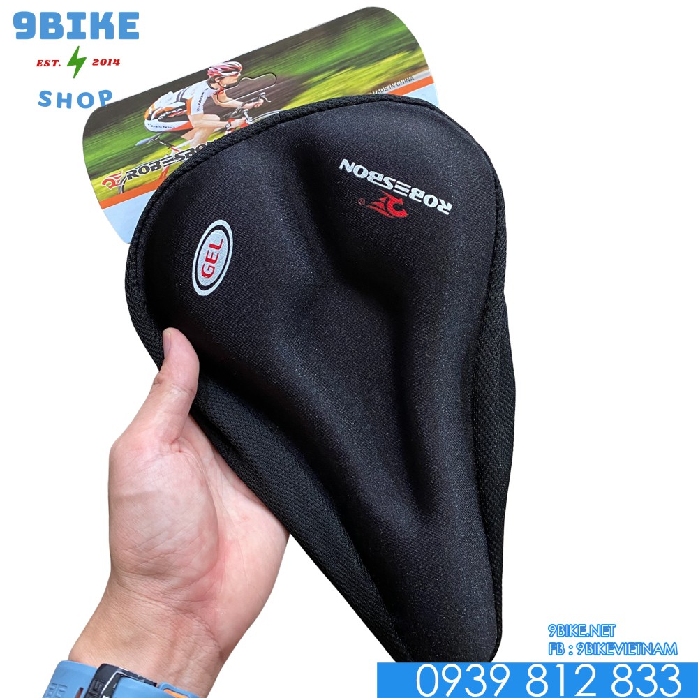 Đệm lót yên bọc yên xe đạp gel siêu mềm ROBESBON