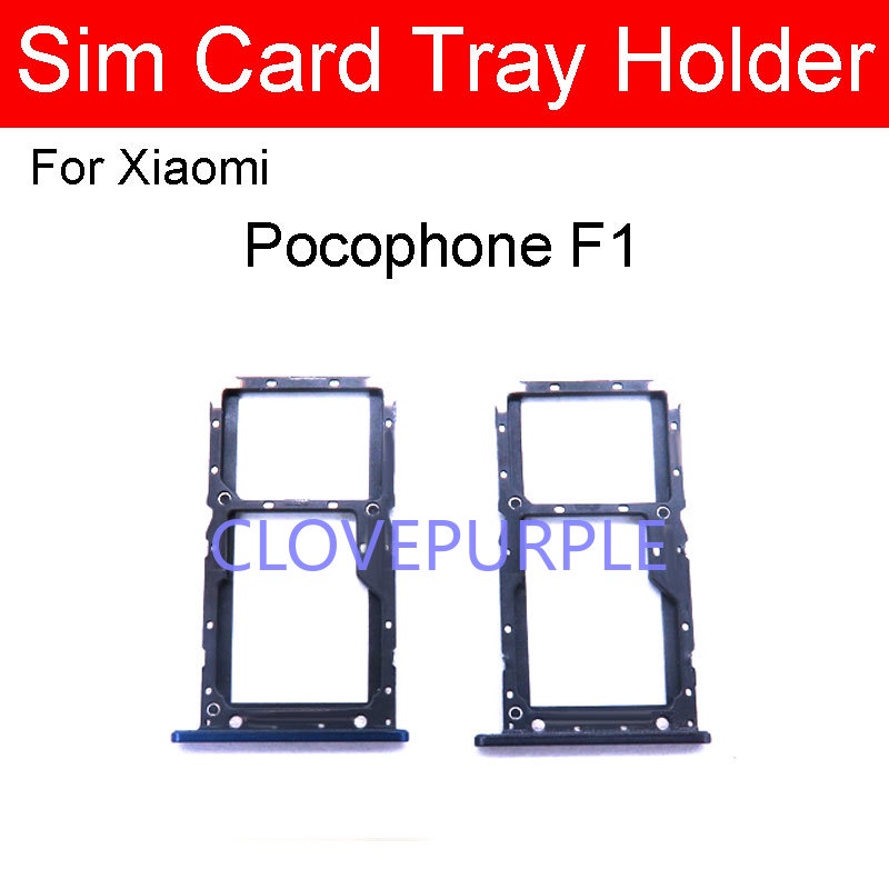 Khay Đựng Thẻ Sim Nano Sim Sd Cho Xiaomi Mi Pocophone Poco F1 Mi Poco F1