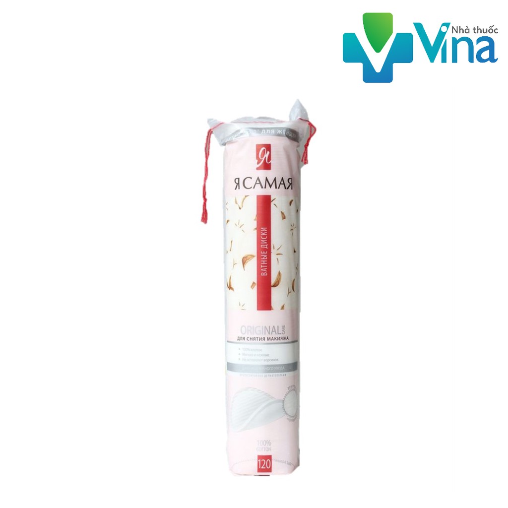 BÔNG TẨY TRANG NGA 120 MIẾNG - NGA